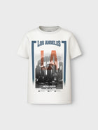 Name It Voto t-särk, bright white/los angeles