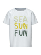 Name It puuvillane t-särk HESUN, bright white