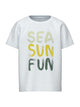 Name It puuvillane t-särk HESUN, bright white