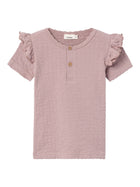 Lil' Atelier JAMINA orgaanilisest puuvillast pluus, fawn