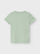 Name It HYNKA orgaanilisest puuvillast T-särk, silt green