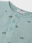 Name It HINKIAN musliinist pluus, gray mist