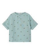 Name It HINKIAN musliinist pluus, gray mist