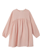 Lil' Atelier musliinkangast BIBA kleit, cameo rose/solid
