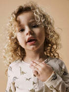 Lil' Atelier GIO orgaanilisest puuvillast pluus, turtledove