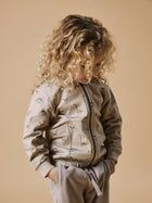 Lil Atelier orgaanilisest puuvillast dressipluus, silver lining