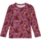 Müsli Bloomy l/s T, boysenberry/fig/berry red