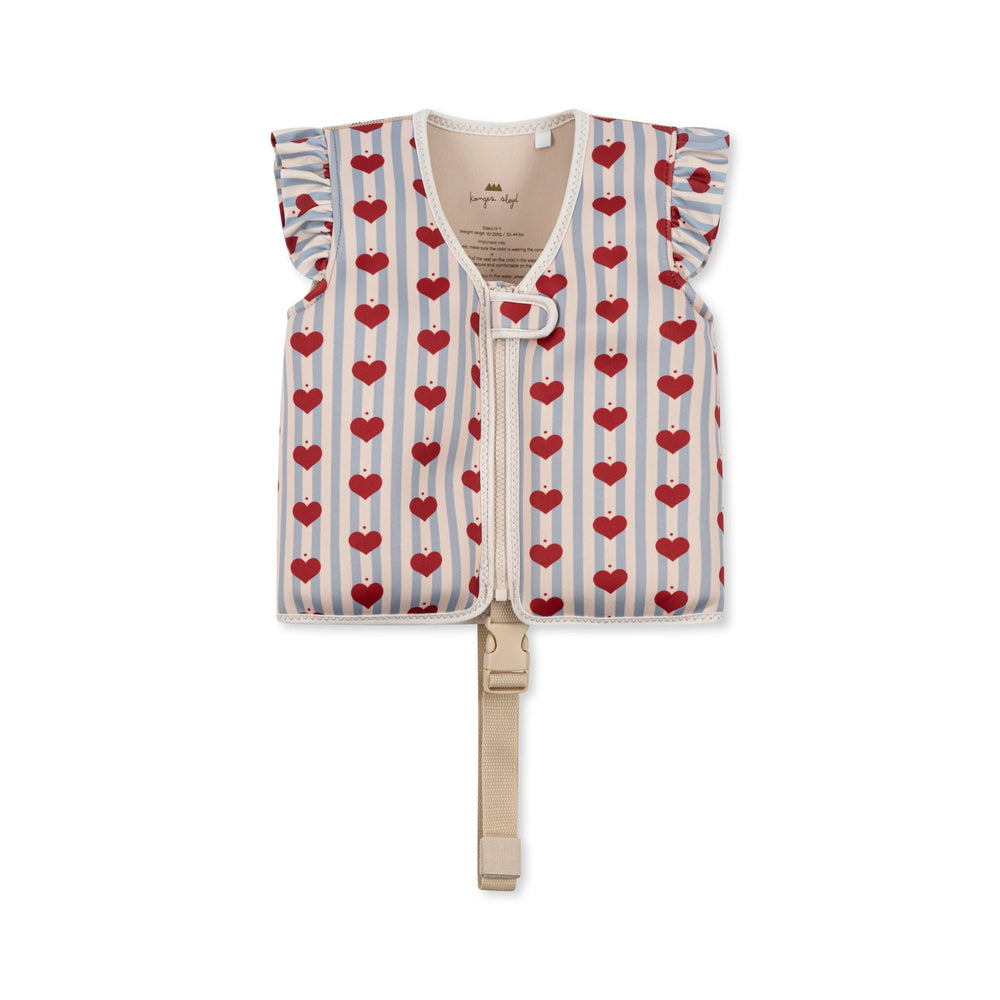 Konges Slojd satsidega ujumisvest lastele - Amour blue stripe