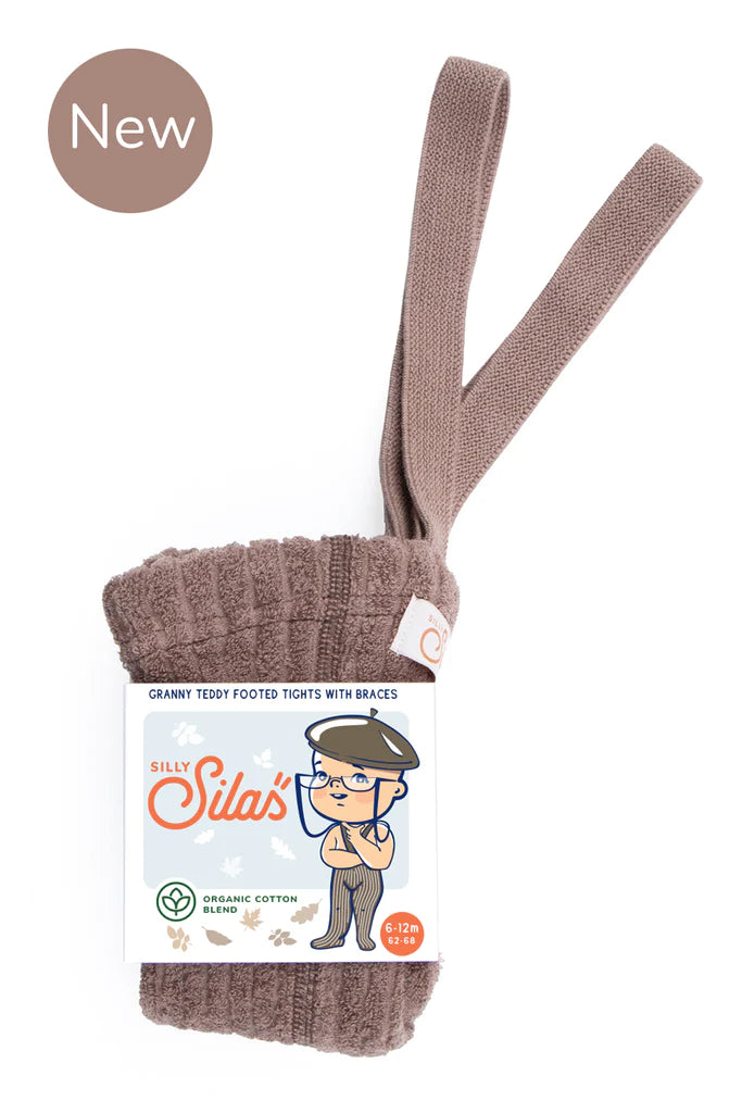 Silly Silas Granny Teddy traksidega sukkpüksid, granola