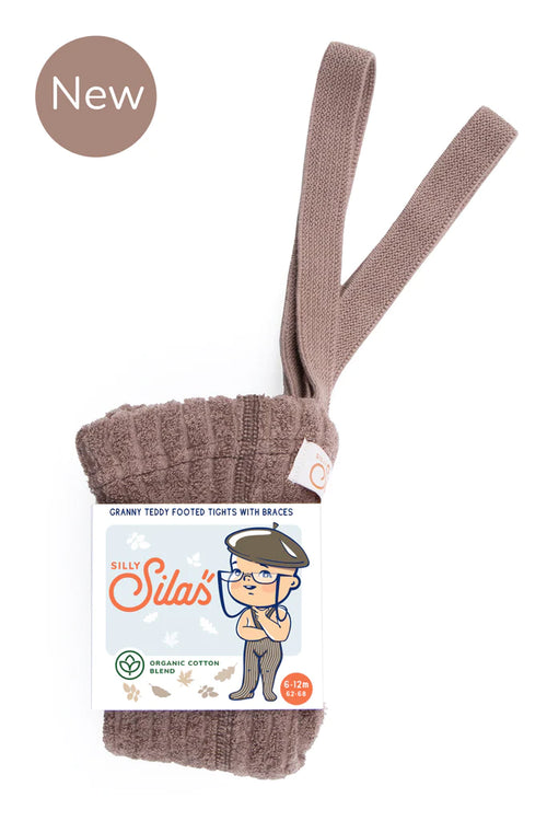 Silly Silas Granny Teddy traksidega sukkpüksid, granola