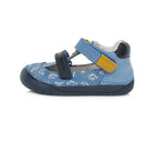 D.D.Step barefoot sandaalid, bermuda blue/dino 070