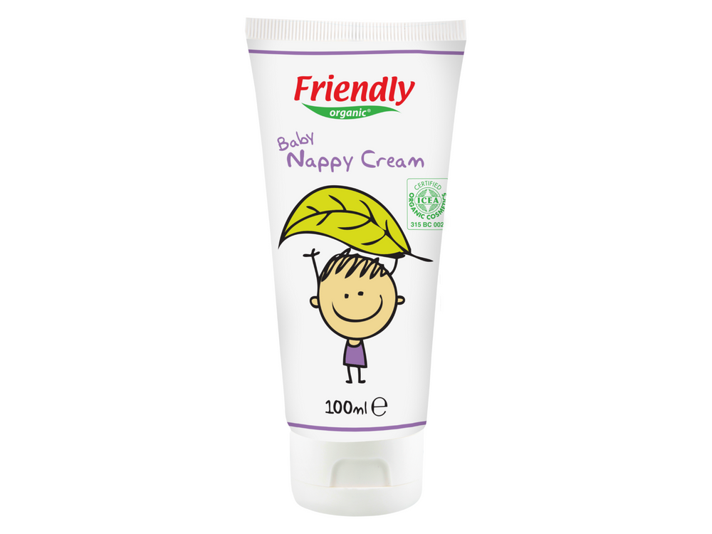 Friendly Organic orgaaniline mähkmekreem sheavõi ja tsinkoksiidiga 100 ml