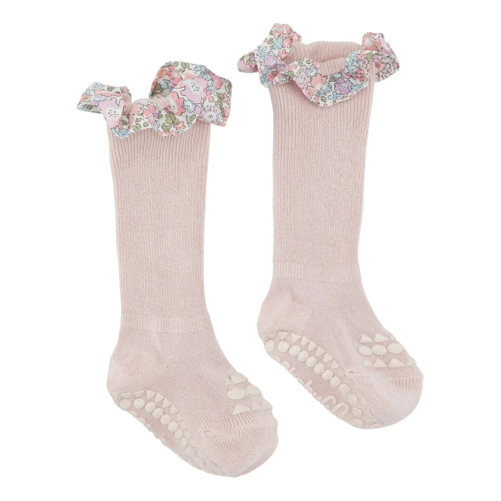GoBabyGo libisemiskindlad bambussokid, Soft Pink Liberty