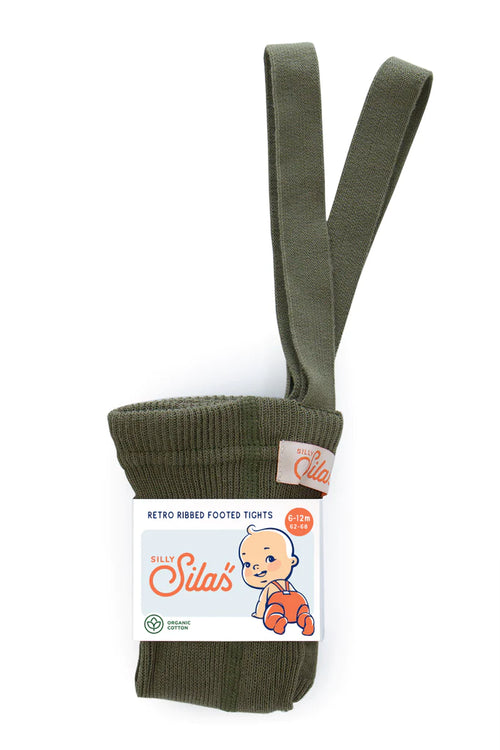 Silly Silas soonikkoes traksidega retro sukkpüksid, olive