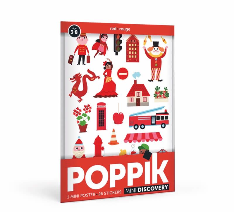 Poppik miniposter ja kleepsud 