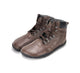 Stitch & Walk nahast high-top veekindlad matkasaapad, chocolate