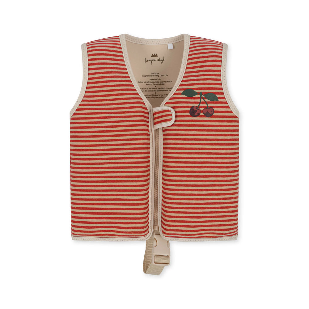 Konges Slojd ujumisvest lastele- GLITTER STRIPE