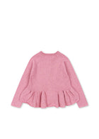 Konges Sløjd Cabby kootud Kardigan, Powder Pink