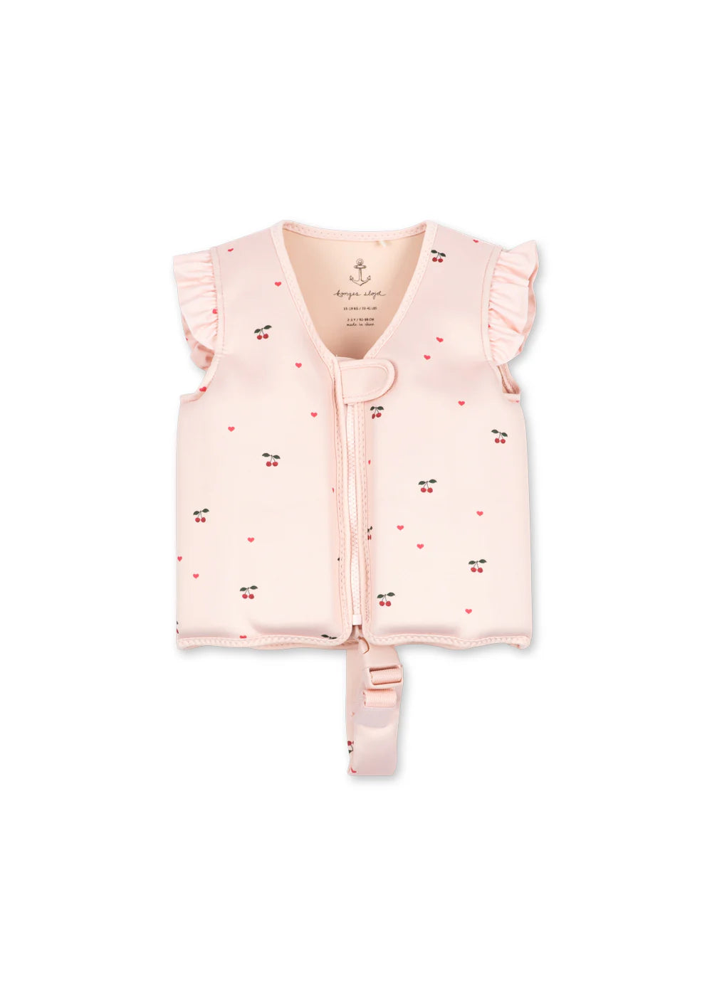 Konges Slojd ujumisvest lastele Avery, cherry coeur rose