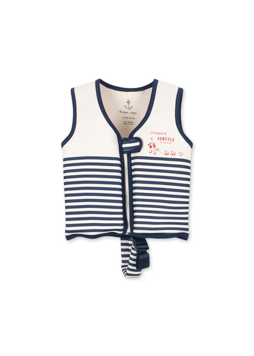Konges Slojd ujumisvest lastele Ellis, marin stripe