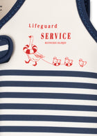 Konges Slojd ujumisvest lastele Ellis, marin stripe