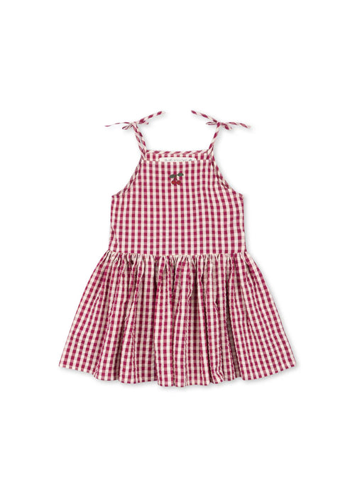 Konges Sløjd Isotta kleit, raspberry check