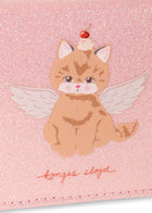 Konges Slojd kassikesega rahakott, cerise glitter pink