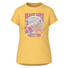 Name It Vix puuvillane t-särk, yarrow/peach love