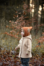 Pure Pure kohevast meriinovillasest plüüsist jakk, Ginger