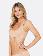 Boody rinnahoidja Padded Shaper Crop Bra, nude