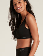 Boody rinnahoidja Padded Shaper Crop Bra, black