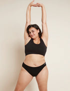 Boody Period & Leak-proof Classic Bikini, Moderate- Heavy, black
