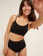 Boody Period & Leak-proof Full Brief, Moderate-Heavy, black