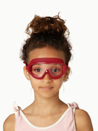 Petites Pommes laste ujumisprillid Hans, ruby red