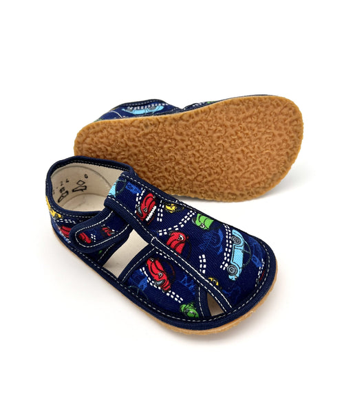 Baby Bare sisejalatsid Navy Cars