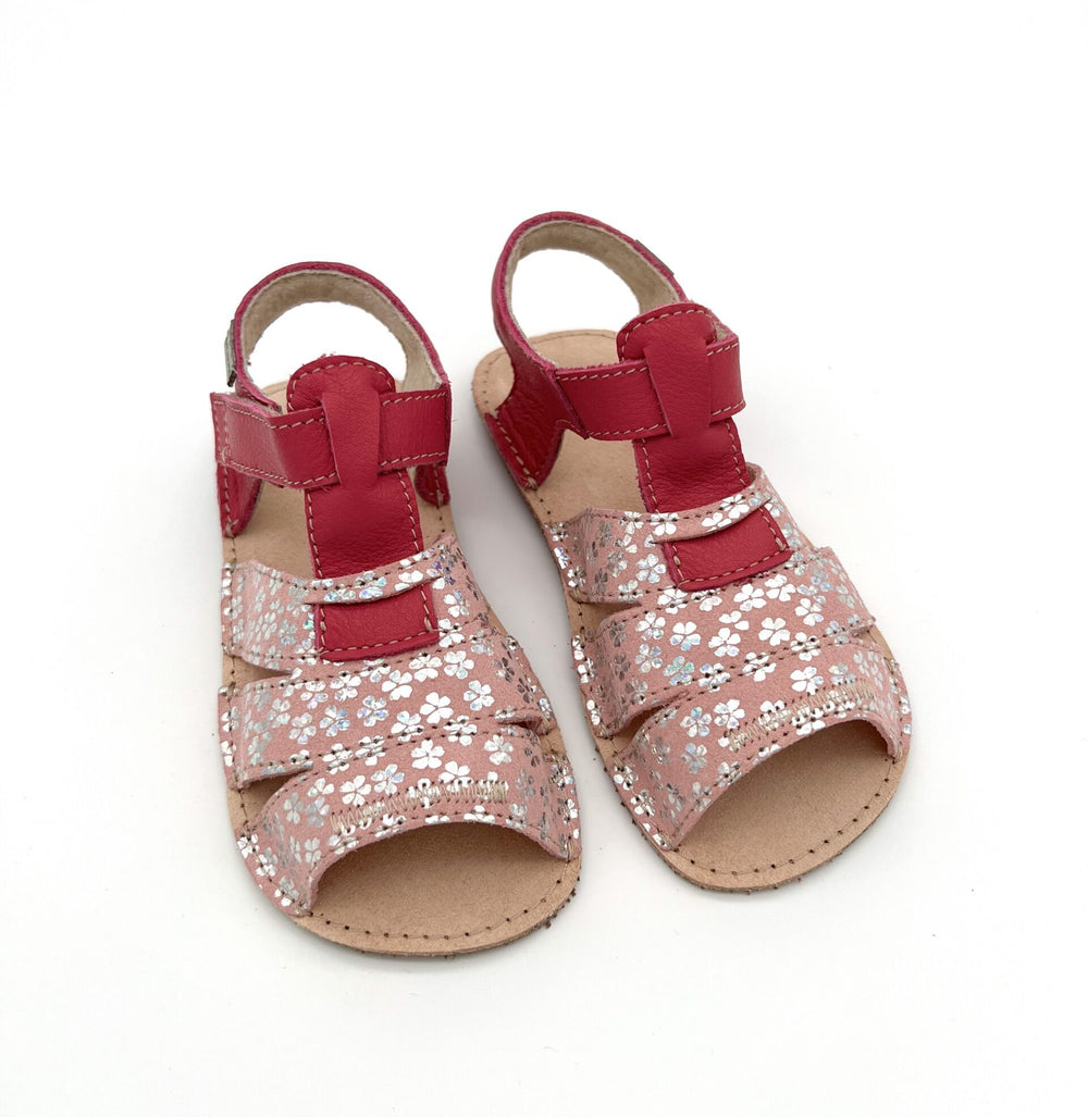 Ok Bare Miami sandaalid, fuksia lilled (G)