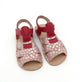 Ok Bare Miami sandaalid, fuksia lilled (G)