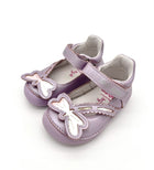 D.D.Step barefoot nahast kingad, mauve/kiil 070