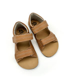EF Barefoot nahast sandaalid, pruun