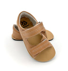 EF Barefoot nahast sandaalid, pruun