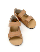 EF Barefoot nahast sandaalid, pruun