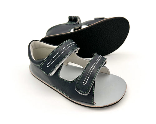 EF Barefoot nahast sandaalid, blues