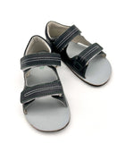 EF Barefoot nahast sandaalid, blues