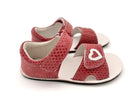 EF Barefoot nahast sandaalid, roosa