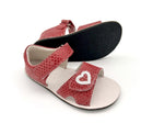 EF Barefoot nahast sandaalid, roosa