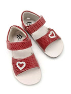 EF Barefoot nahast sandaalid, roosa
