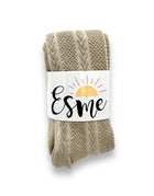 Esme bambus sukkpüksid pitsilise mustriga, Linen