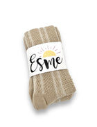 Esme bambus sukkpüksid pitsilise mustriga, Linen