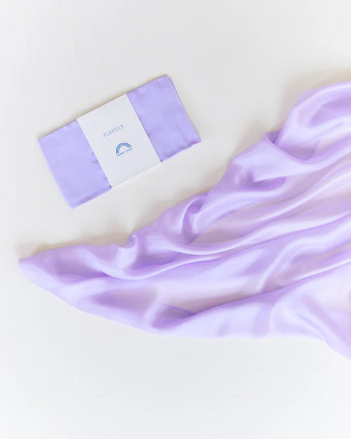 Sarah's Silks ühevärviline mängusiid, lavendel