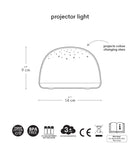 A Little Lovely Company projektor lamp, space